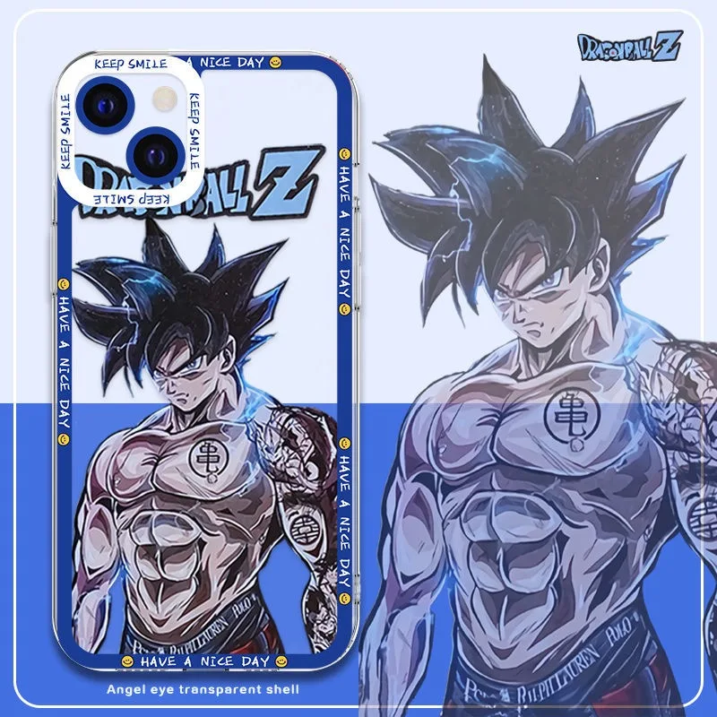 

Dragons Balls Gokus Angels Eyess Phone Cases For iPhone 13 12 11 Pro Max Mini XR XS MAX 8 X 7 SE 2020 Back Cover