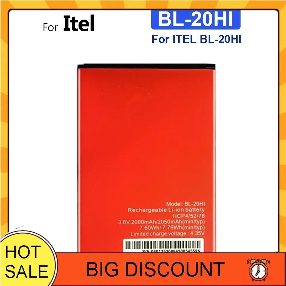 Сменный аккумулятор для мобильного телефона ITEL BL-21BI BL-20HI BL-24EI BL-25BI