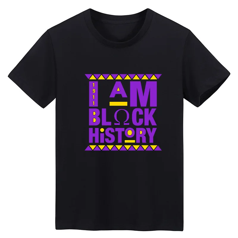 Нашивка I Am Black History для одежды сделай сам моющаяся черная футболка женщин и мужчин
