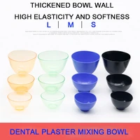 dental plaster mixing bowl dentist gypsum mixing container dentistry materials dental rubber bowls for plaster adjustment