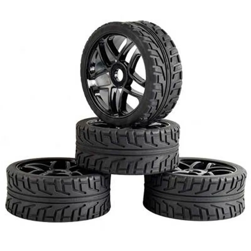 Резиновые шины и колёса 100*43 мм для RC Nitro Buggy HSP