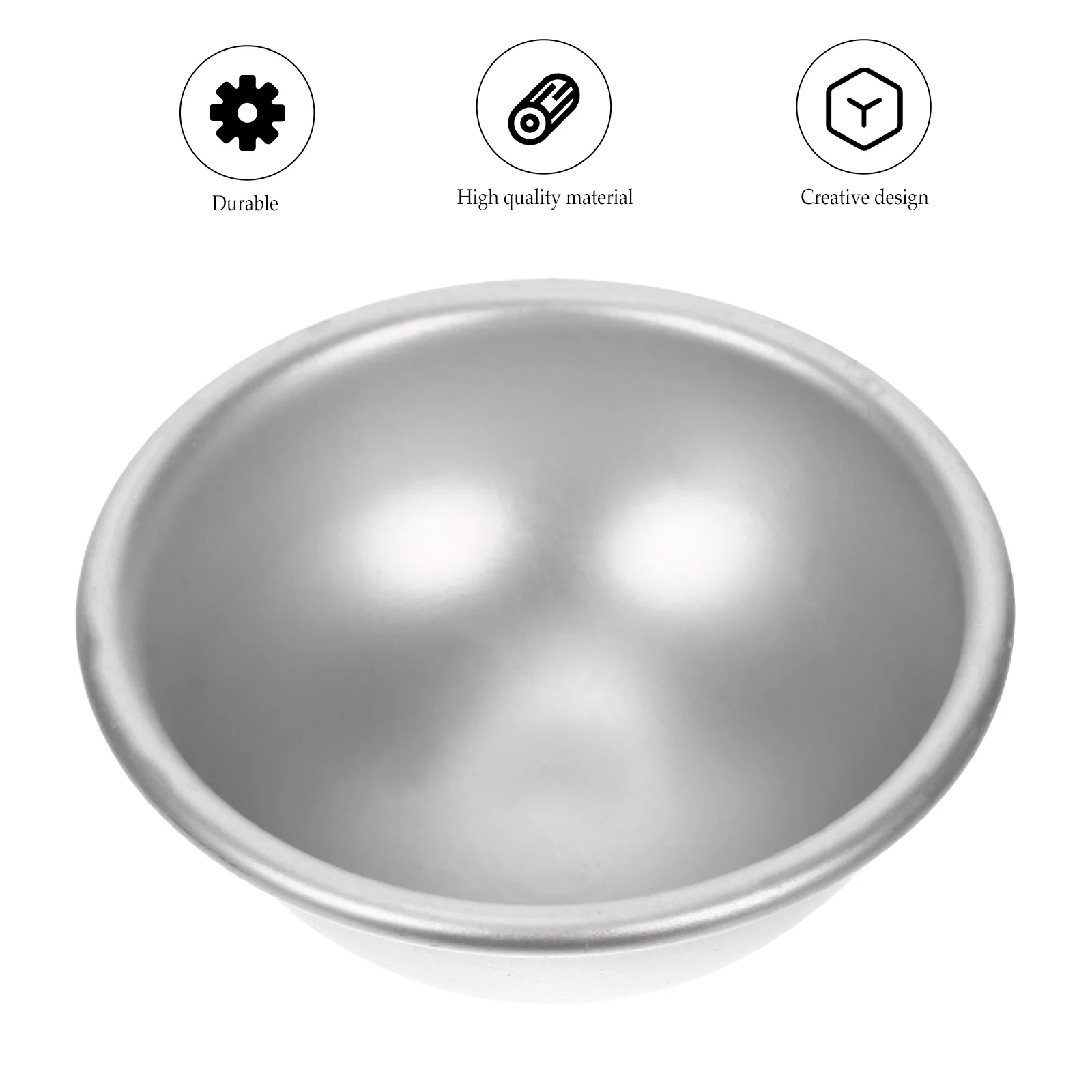 12 шт. формы для соли ванн изготовления полусферных форм ванна из алюминиевого