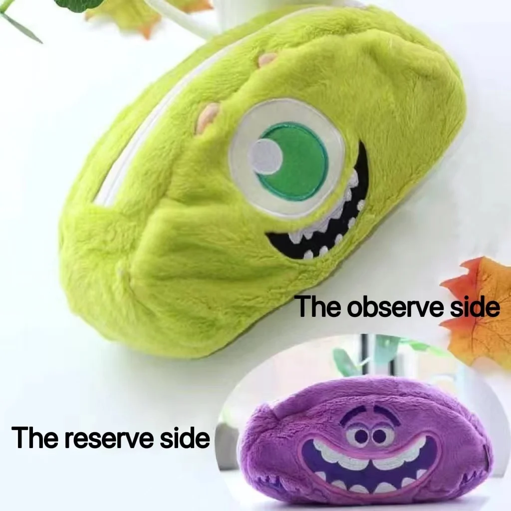 

Plush Pencil Case Double-sided Use High-capacity Storage Bag Cute Good Quality Couple Style Exquisite Ins