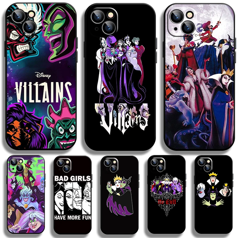 

villains combo Black Phone Case For Apple iPhone 14 13 12 11 Pro Max Mini XS Max X XR 7 8 Plus Cover