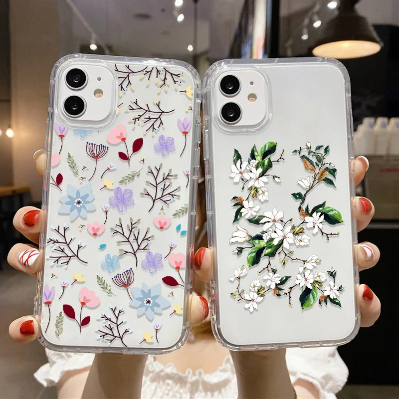 

Poco X4 X3 M4 Pro M3 F3 Flower Soft Funda For Xiaomi Redmi Note 11 Pro 9 7 8 10 9S 10S 11S 9A 9C 9T 8 8A Case Silicon Funda TPU
