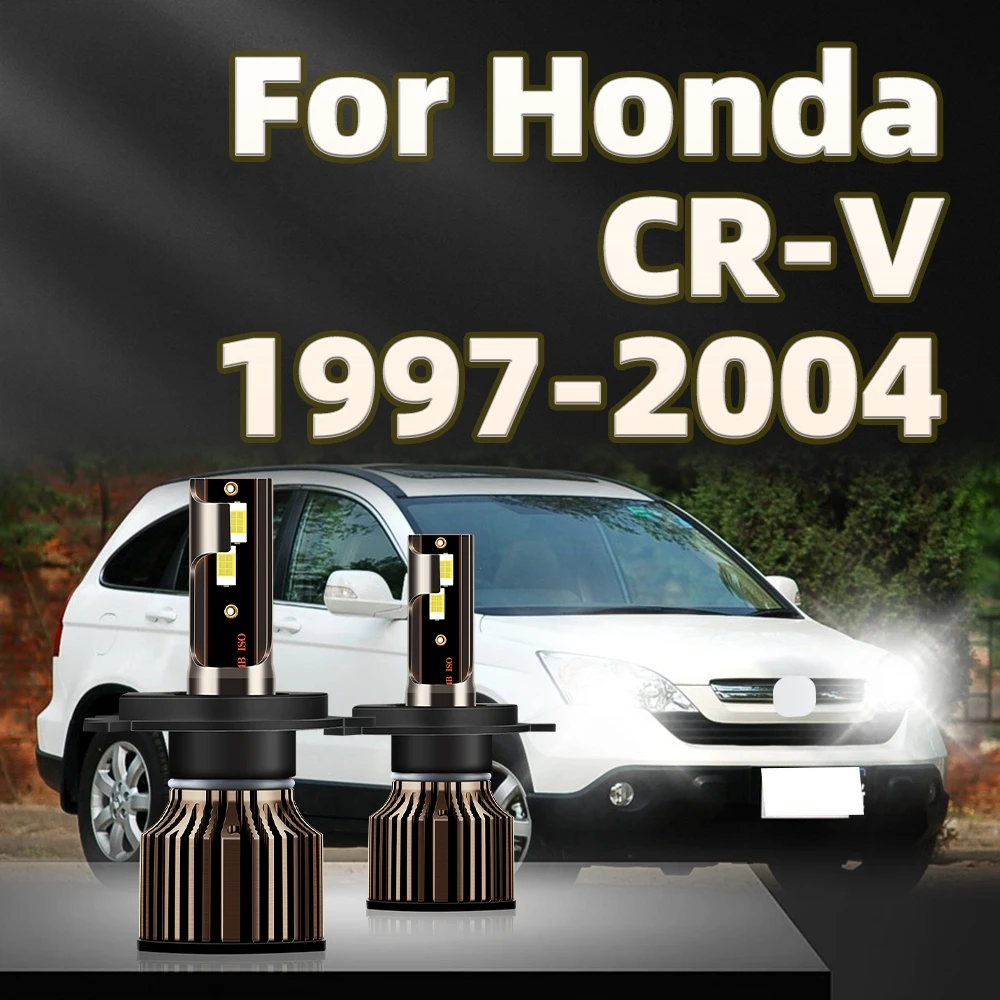 

Лампа ближнего/дальнего света с Canbus 6000K для Honda CRV 1997 1998 1999 2000 2001 2002 2003 2004, 2 шт.