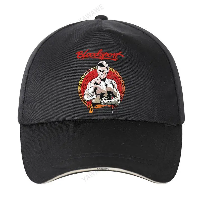 

Baseball Caps hat black men Baseball Caps Bloodsport Classic Movie Unisex Teens Cotton Snapback Caps