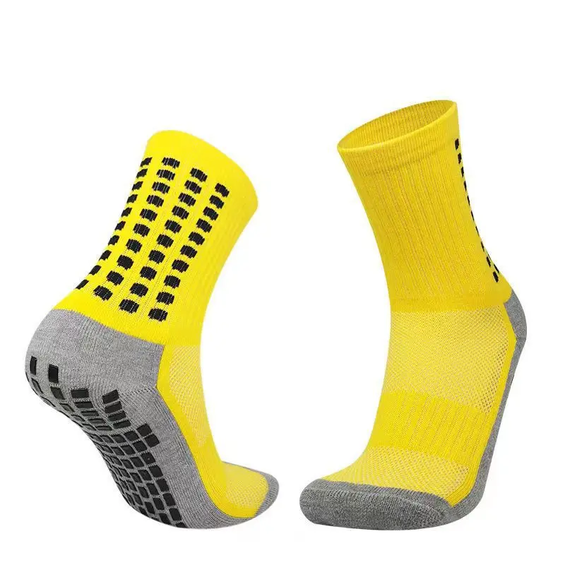 10 Pair/Lot New Football Socks Men Women Sports Socks Non-slip Silicone Bottom Soccer Baseball Socks Outdoor Sport Yoga Socks