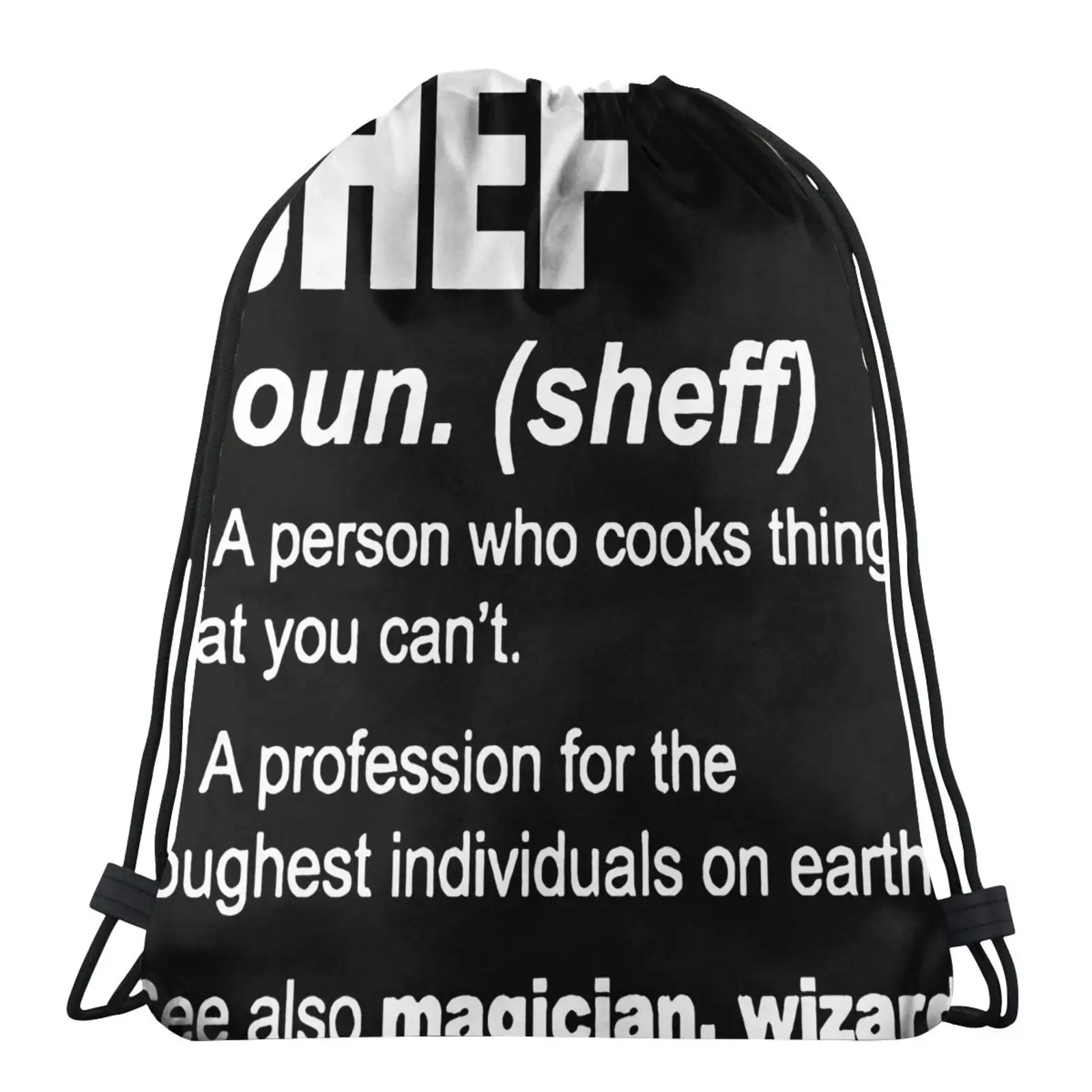 

Chef Dictionary Head Cook Awesome Bag Custom Bag Canvas Bag Men's Backpack Women's Bag Shoe Bag Waterproof Bag School Shoe Bag