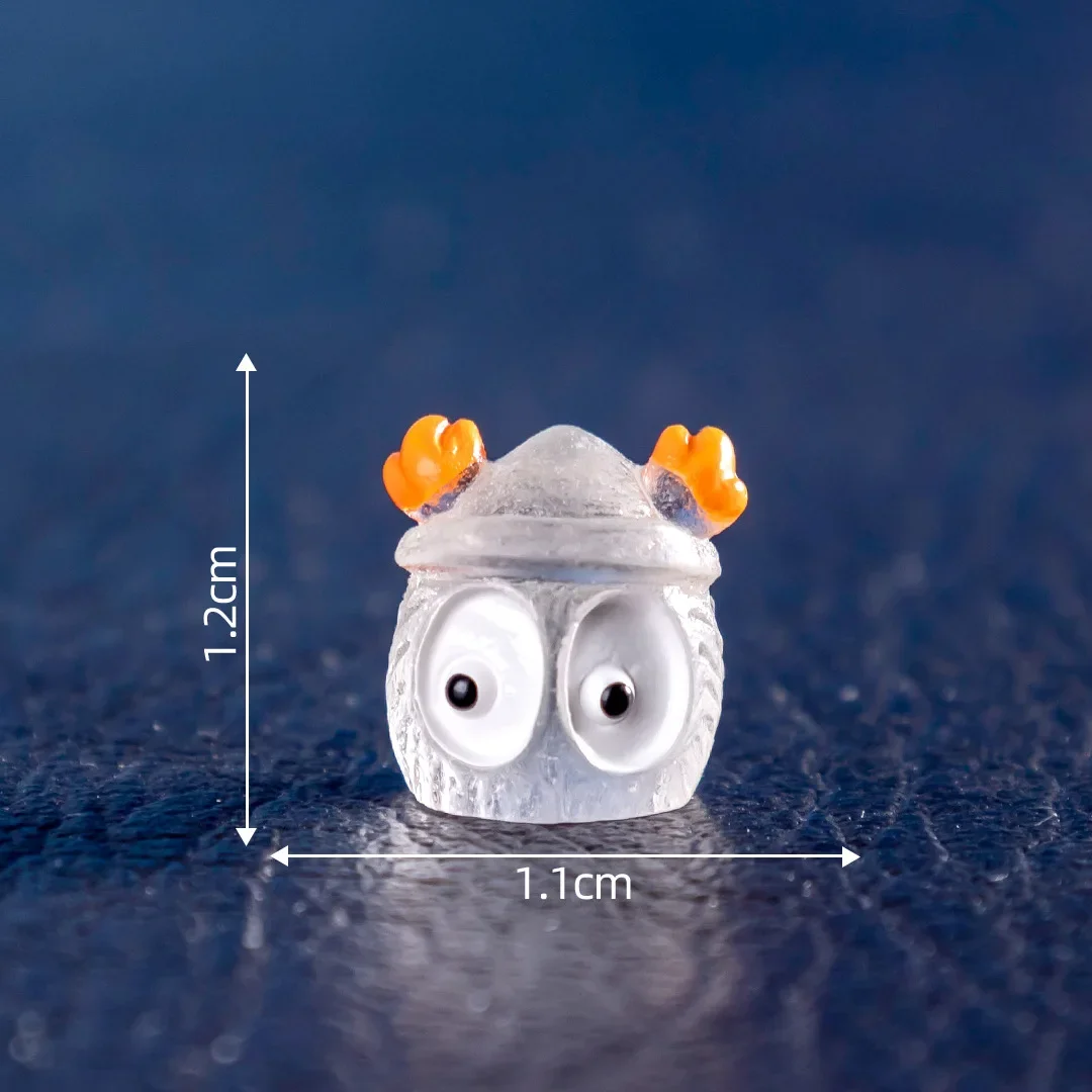 Миниатюры MOONBIFFY светящиеся чёрные