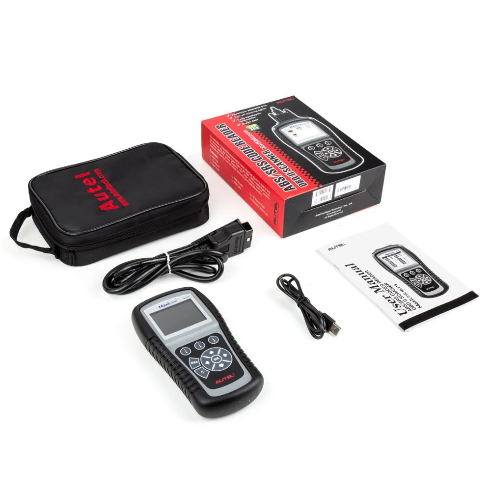 Autel MaxiLink ML619 OBDII Code Reader ABS SRS Airbag Automotive Scanner as Auto link AL619 Professional Diagnostic Tools images - 6