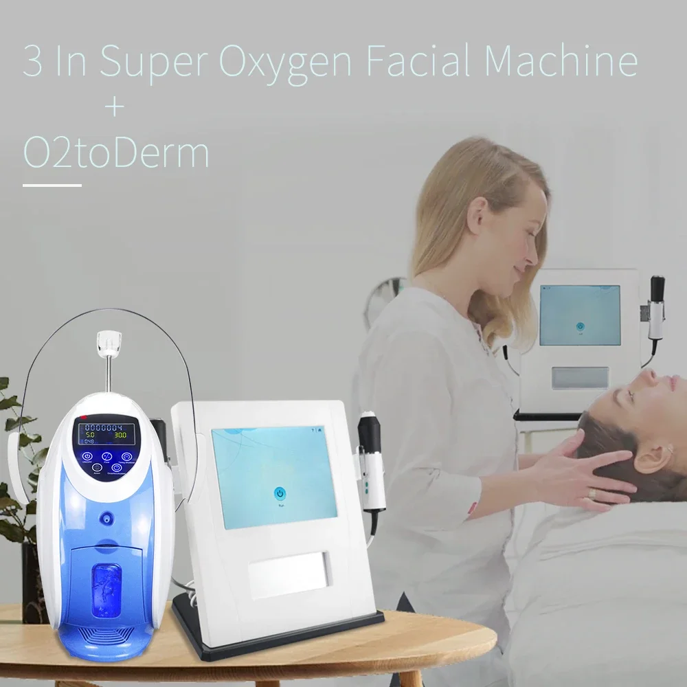 O2toderm светодиодные купольные решения для лица o2derm кислородная струйная машина