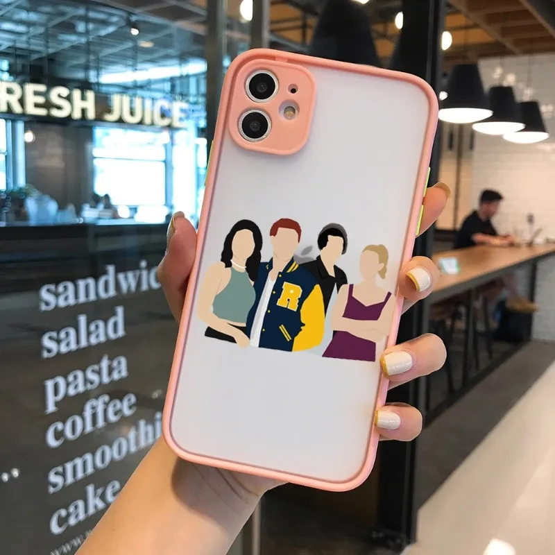 Чехол для телефона American TV Riverdale South Side IPhone 13 12 11 Mini Pro Max XS X XR 8 7 Plus цветной чехол -