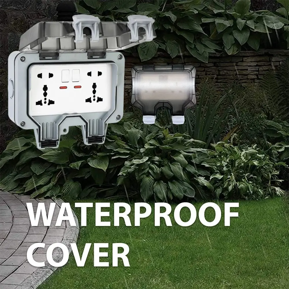 

Outdoor Double Electrical Equipment & Supplies Extension Lead Electrical Sockets Waterproof Switched Socket Socket Box