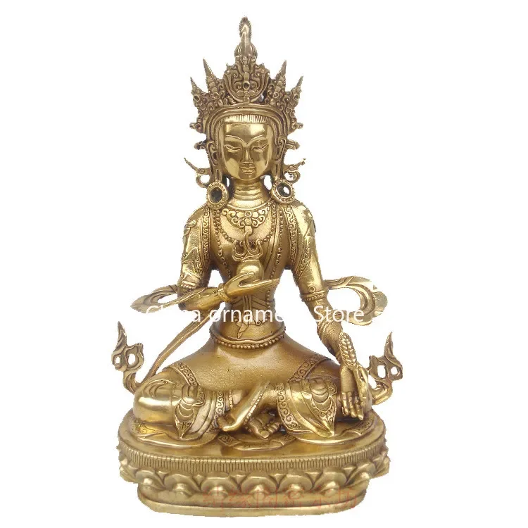 Тибетская тантрастая статуя Будды Король Кизо Бодхисаттва Манджушри Непальский