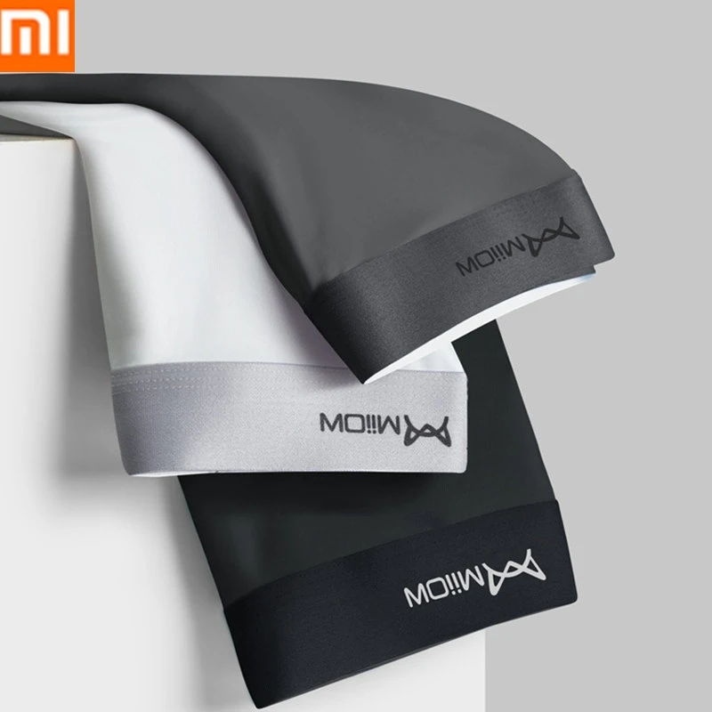

Xiaomi Mijia Underwear Panty Man Boxer Shorts Ice Silk Original xiaomi Lot Panties Breather Graphene Underpants