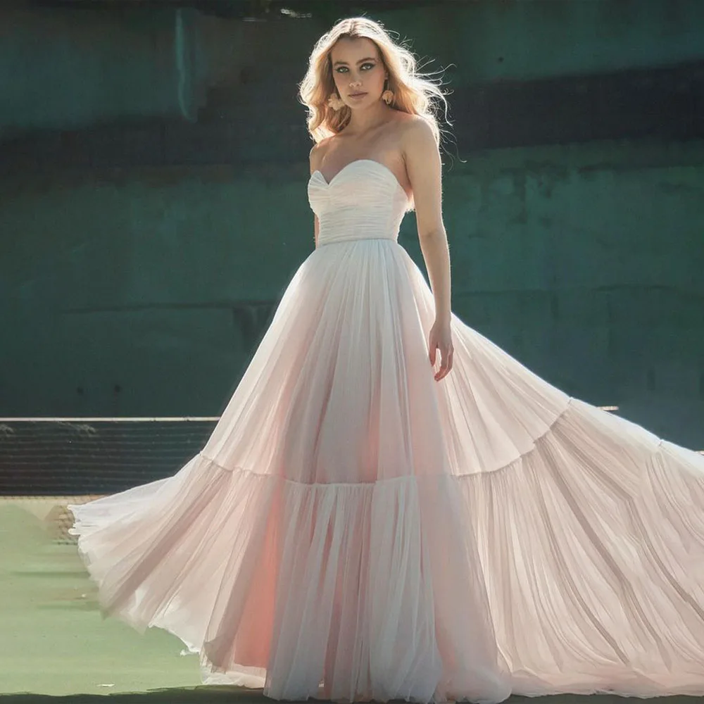 

Женское Плиссированное свадебное платье It's yiiya, белое ТРАПЕЦИЕВИДНОЕ платье без рукавов с открытыми плечами на лето 2019