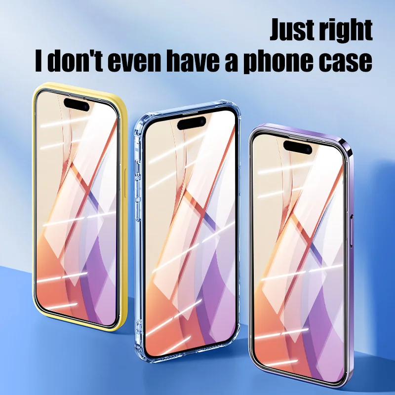 6 шт. Защитная пленка для смартфона iPhone X XR XS Max 11 12 13 закаленное стекло 15 14 Pro защита