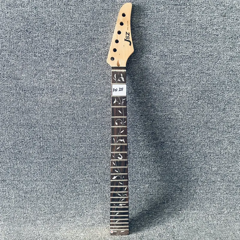 Мини-электрическая гитара FN221 длина 608 необработанная ST 24 лада с древом жизни