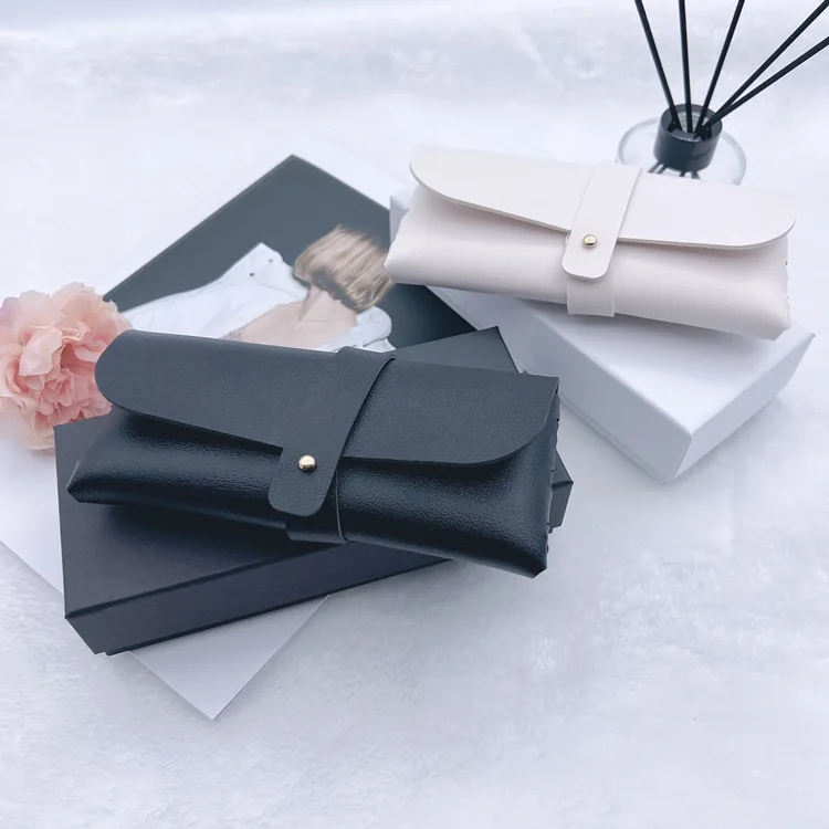 

Custom Glasses Case Leather Soft Glasses Bag Fashion Portable Sunglass Case Bag Accessories Glasses Case