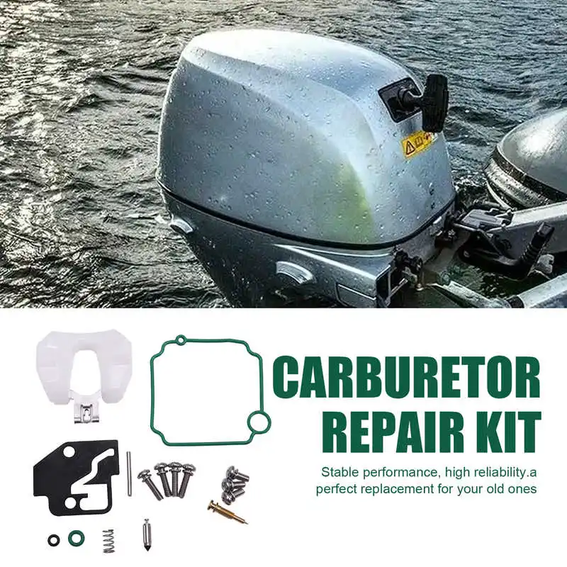 Boat Engine Carburetor Repair Kit 3V1-87122-0 3V1871220 3V1871220M For Tohatsu Nissan Outboard Motor 4-Stroke 8HP 9.8HP