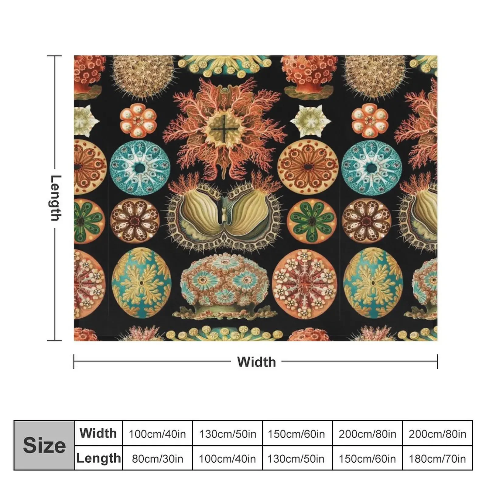 Одеяло в виде морских сквиртов асцитацеи забавный подарок идея для подарка на