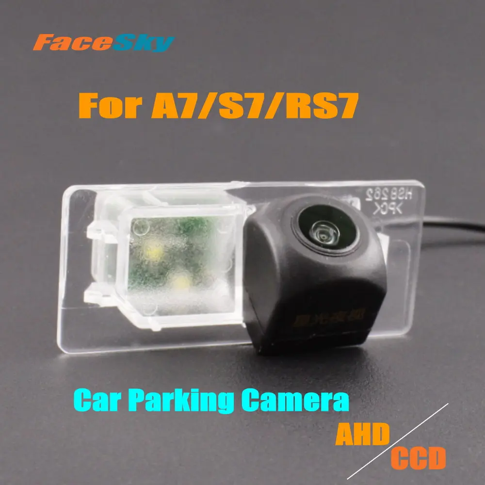 

FaceSky High Quality Car Camera For Audi A7/S7/RS7 4G8/4K8 Rear View Dash Cam AHD/CCD 1080P Back Parking Image Accessories