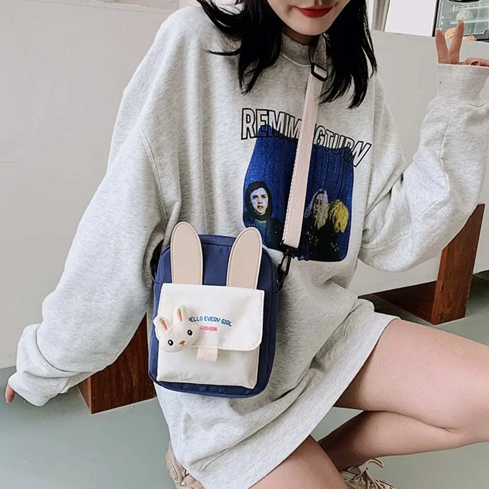 

Fashion Female Cute Rabbit Wallet Mini Mobile Phone Bag Shoulder Bags Crossbody Square Purse Messenger Bag