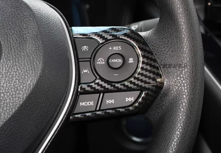 Наклейка на панель рулевого колеса автомобиля для Toyota RAV4 Corolla E210 Avalon 2019 2020 2021 2022