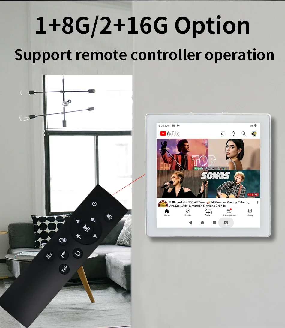 Умный Wi-Fi Bluetooth усилитель для домашнего кинотеатра Android 10