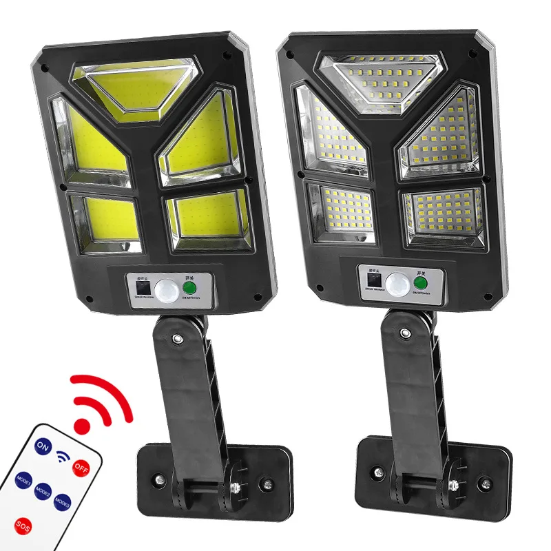 

Solar Street Lights Outdoor Solar LED Lamp With 3 Light Mode Waterproof Motion Sensor Security Lighting for Garden Path Yard