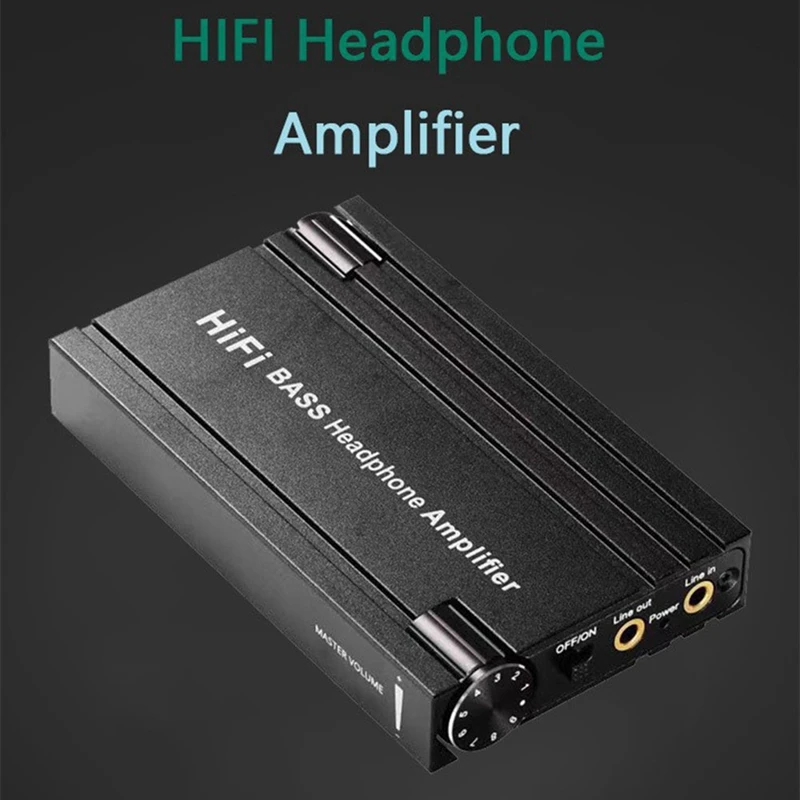 Hi-Fi BASS усилитель для наушников 16-600 Ом