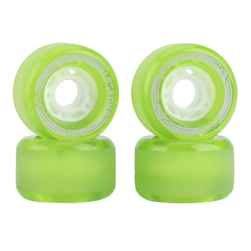 

Top!-LOSENKA Frosted Surface Skate Board Wheel With 70Mm Diameter Skateboard Rodas 82A Long Drift Board Accessories