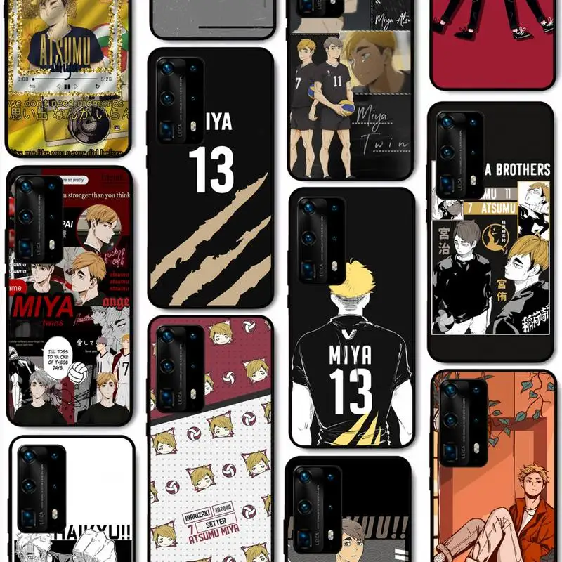 

Miya Atsumu Haikyuu Phone Case For Huawei P40 P30 P20 Pro P10 Plus P9 P8 Lite P Smart Cover