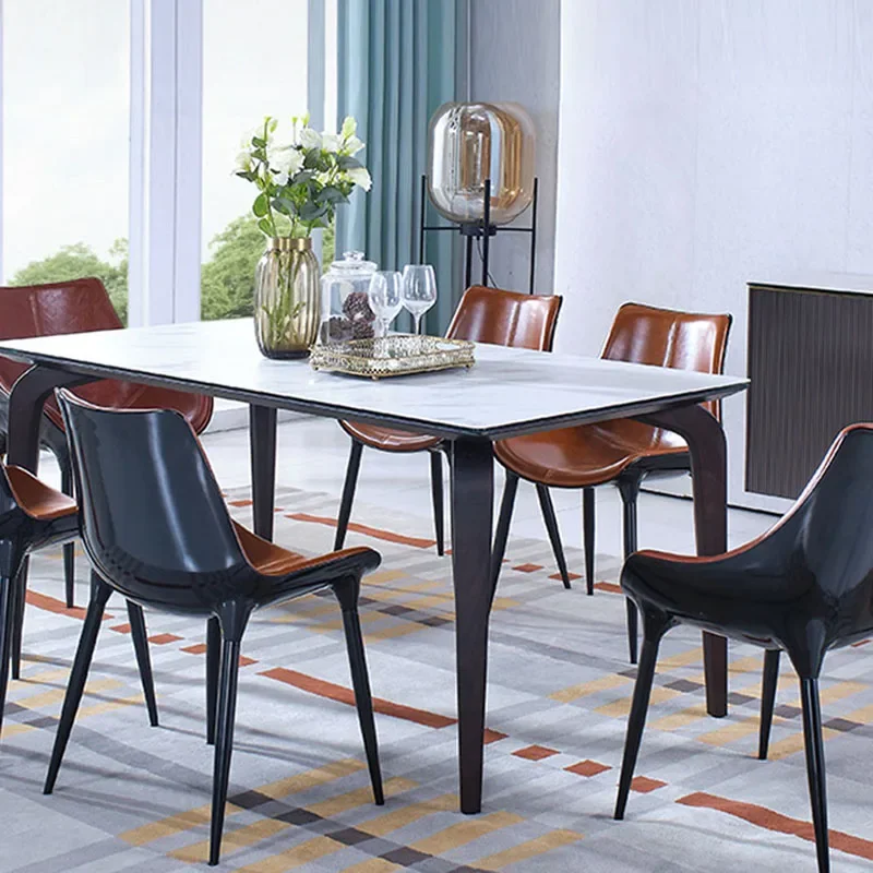 Стулья Стул для столовой Обеденная кухонная мебель Домашний современный шезлонг