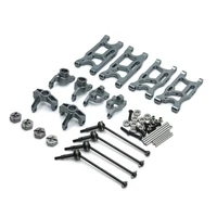 for 114 wltoys 144001 124017 16 18 19 rc car upgrade spare parts swing arm steering cup cvd etc 8 pcs set