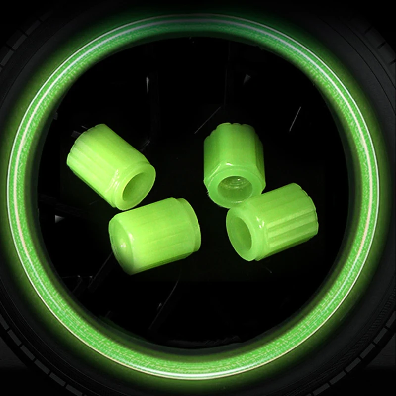 

10PCS Luminous Valve Cap Universal Tire Cap Motorcycle Electric Vehicle Valve