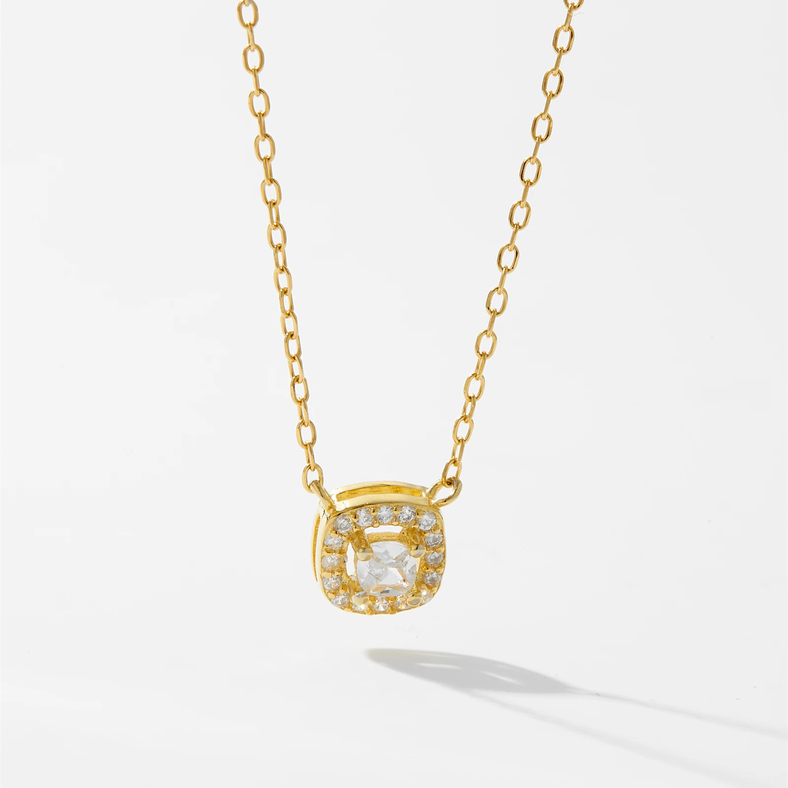 ANDYWEN стерлингового серебра 925 пробы женское колье-колье 2024 изысканные роскошные