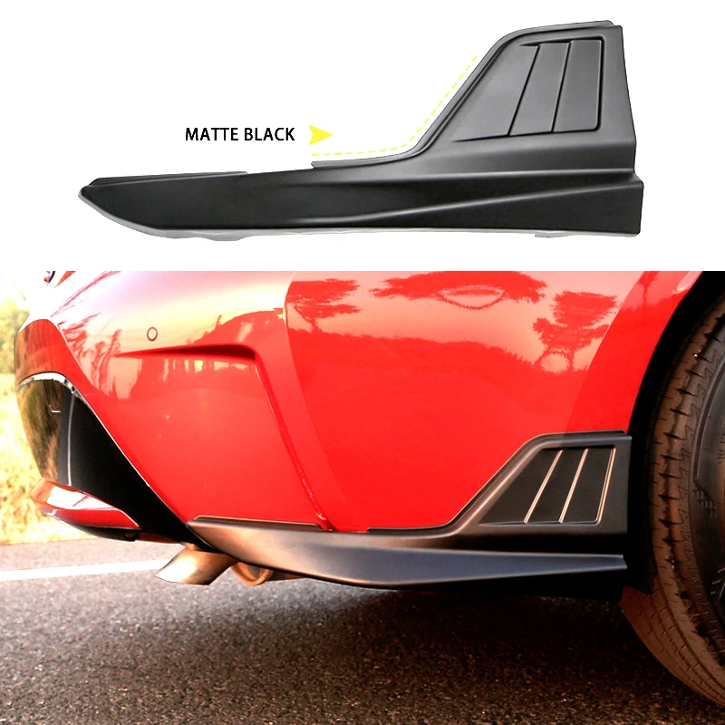 

Для Toyota Corolla угол обертывания угол углеродного волокна задний бампер угол противоударный прочный автомобильный спойлер спортивный комплект 2019+