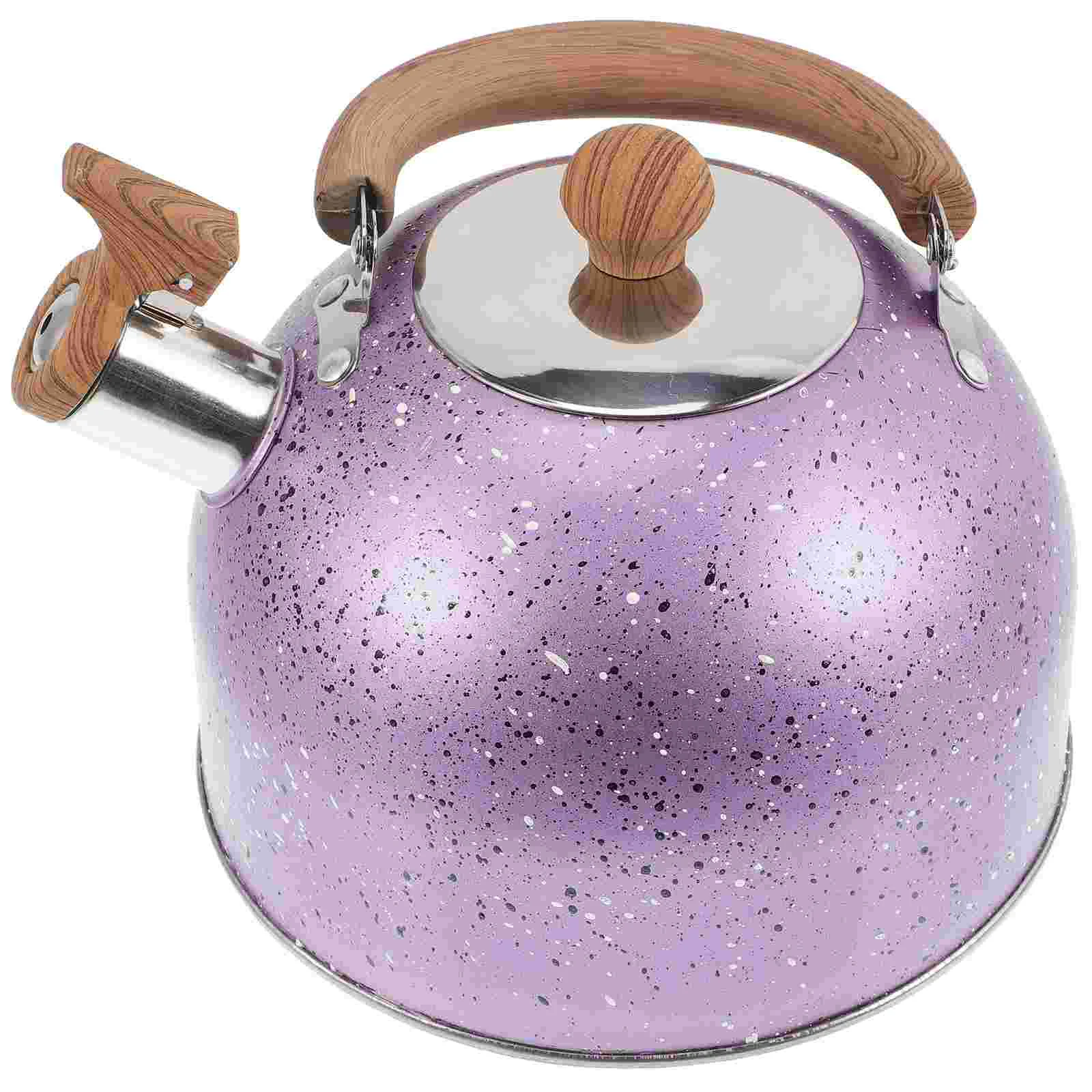 

Stainless Steel Water Jug Kettle Metal Pot Household Boiling Convenient Practical Whistling Make Tea