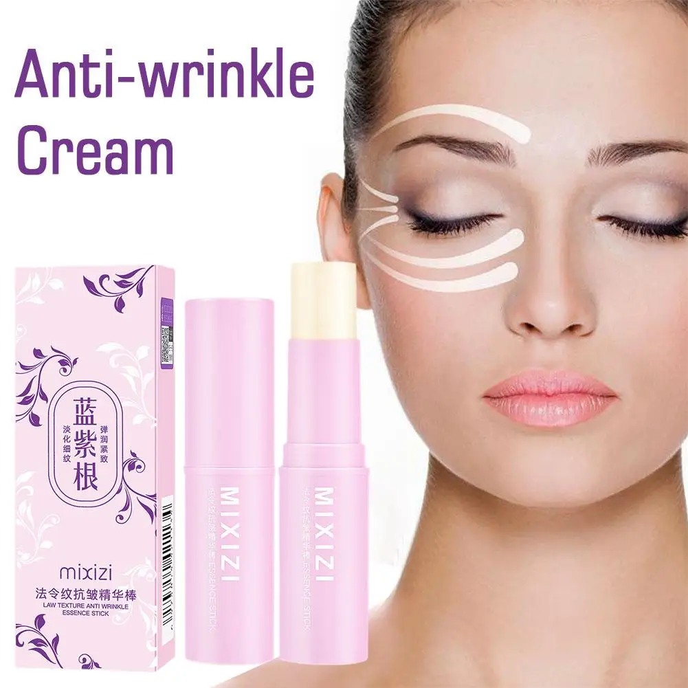 

Collagen Wrinkle Removal Balm Moisturizing Stick Anti Fade Aging Cream Whitening Korean Skin Lifting Line Care Fine Firming B0B2