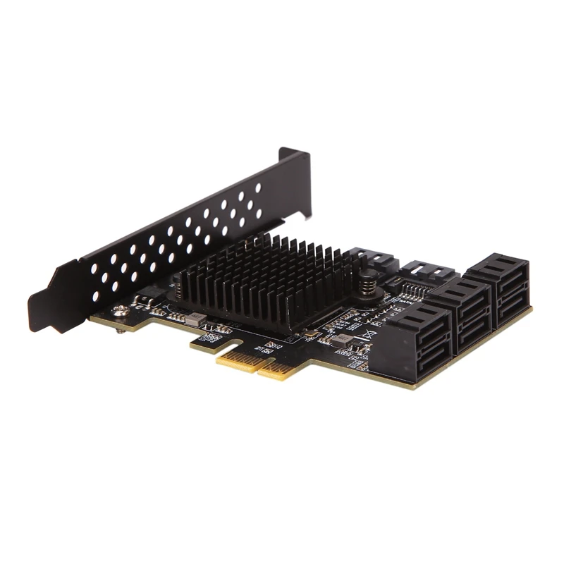 Плата PCIE SATA 8 портов карта расширения контроллера Pcie 3 0 6 Гбит/с плата Pcie-SATA порт