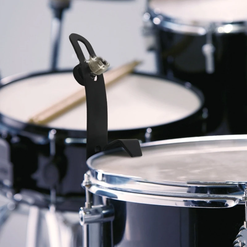 Зажим для барабанного микрофона Крепление Зажимы на ободе барабана зажим