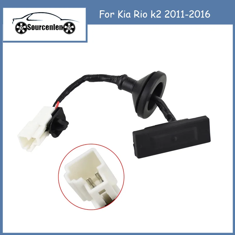 

81260-4X200 для хэтчбека Kia Rio K2 2011-2016, Подлинная задняя кнопка, открывающаяся крышка багажника, внешняя ручка, кнопка переключения 812604X200