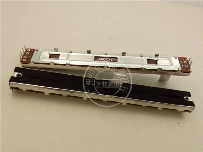 SC1009G 100-тактный микшер прямой скользящий потенциометр с флиппером A50k 50KAX2 длина