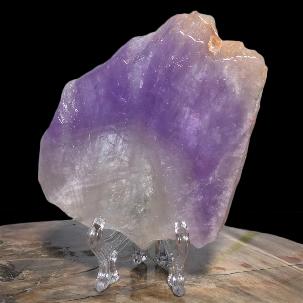 

Natural Slab Amethyst Crystal Quartz Collection Gift Purple Mineral Gemstone Specimen Meditation Energy Living Room Decoration