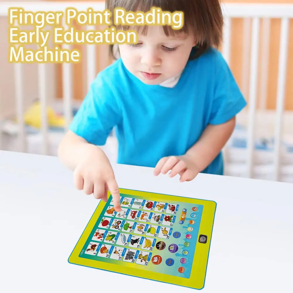 

Smooth Edge Unique Finger Point Reading Kids Toy Fun Early Education Machine Safe Birthday Gift