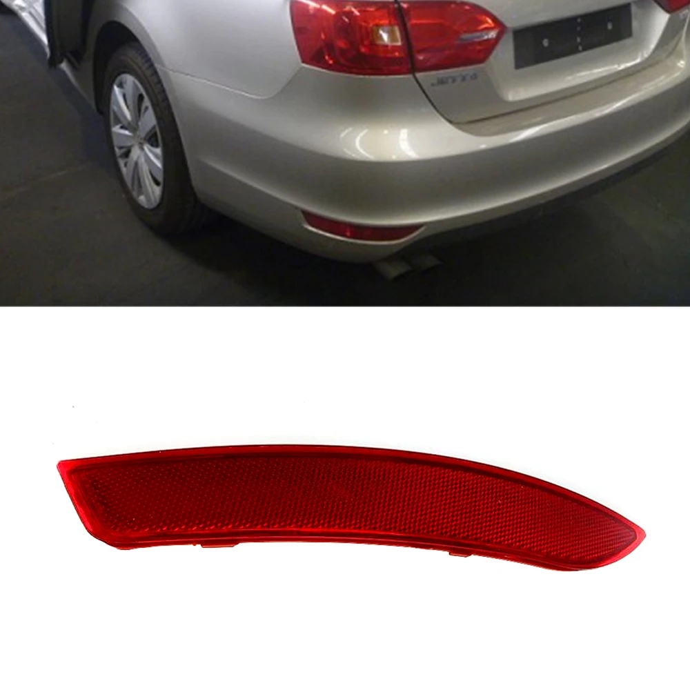 Left For VW Jetta A6 EU Version 2011 2012 2013 2014 Car-styling Rear Tail Bumper Corner Reflector Decorative False Light Lamp