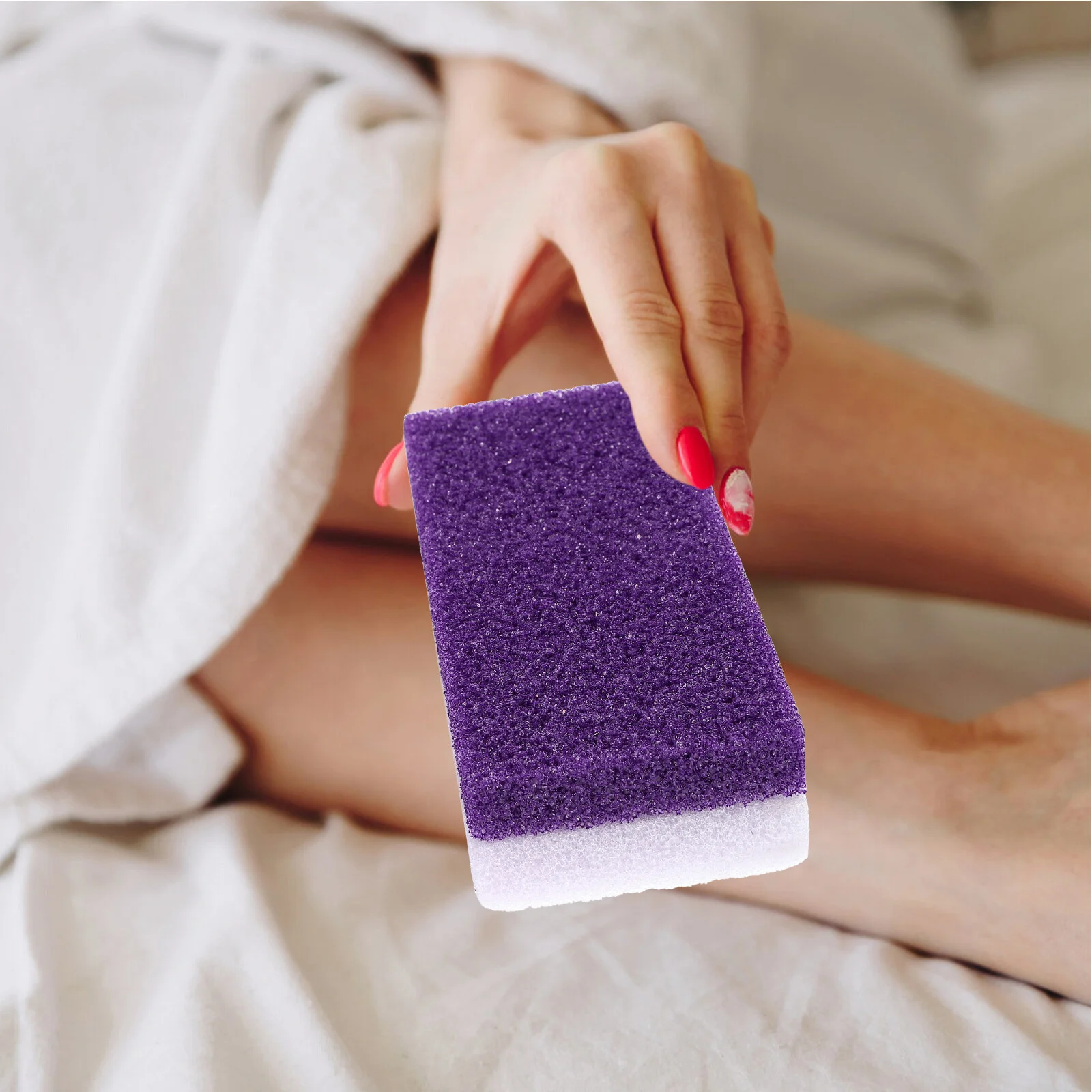

Scouring Pad Foot Pumice Stone Beauty Callus Remover Scrubber Nursing Accessories
