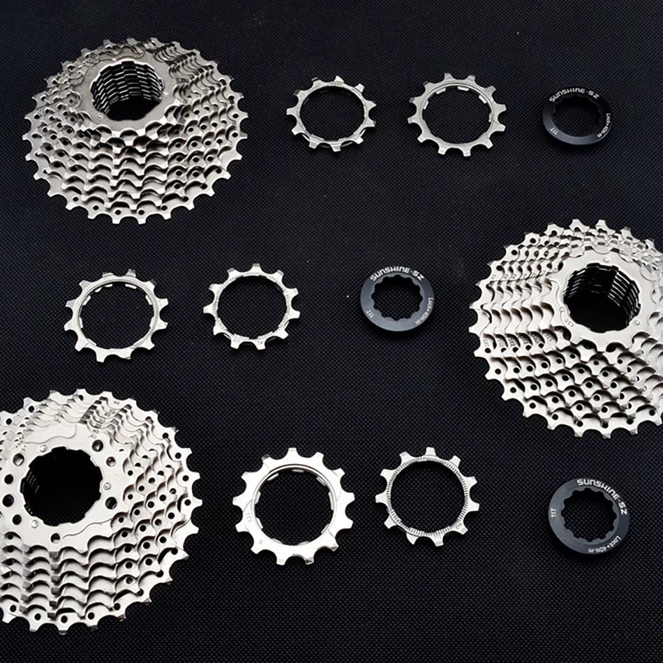 Кассета SUNSHINE K7 8 в 9 В 10 11 12 кассета для велосипеда Shimano deore SRAM скоростей 30/32/34T |